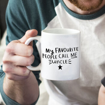 'My Favourite People Call Me Uncle' Mug, 2 of 6