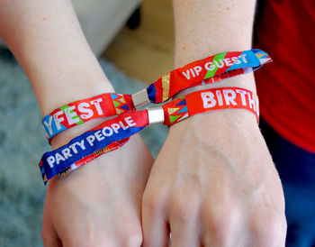 Birthdayfest Festival Birthday Party Wristbands, 9 of 10