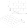 Embossed Slate Tile Xps Foam Sheet For Model Making, thumbnail 2 of 9