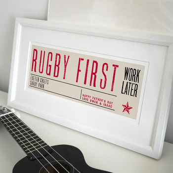 Sport First Personalised Print, 2 of 5