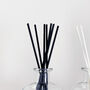 Large Clear Glass Diffuser Bottle And Reeds, thumbnail 5 of 9