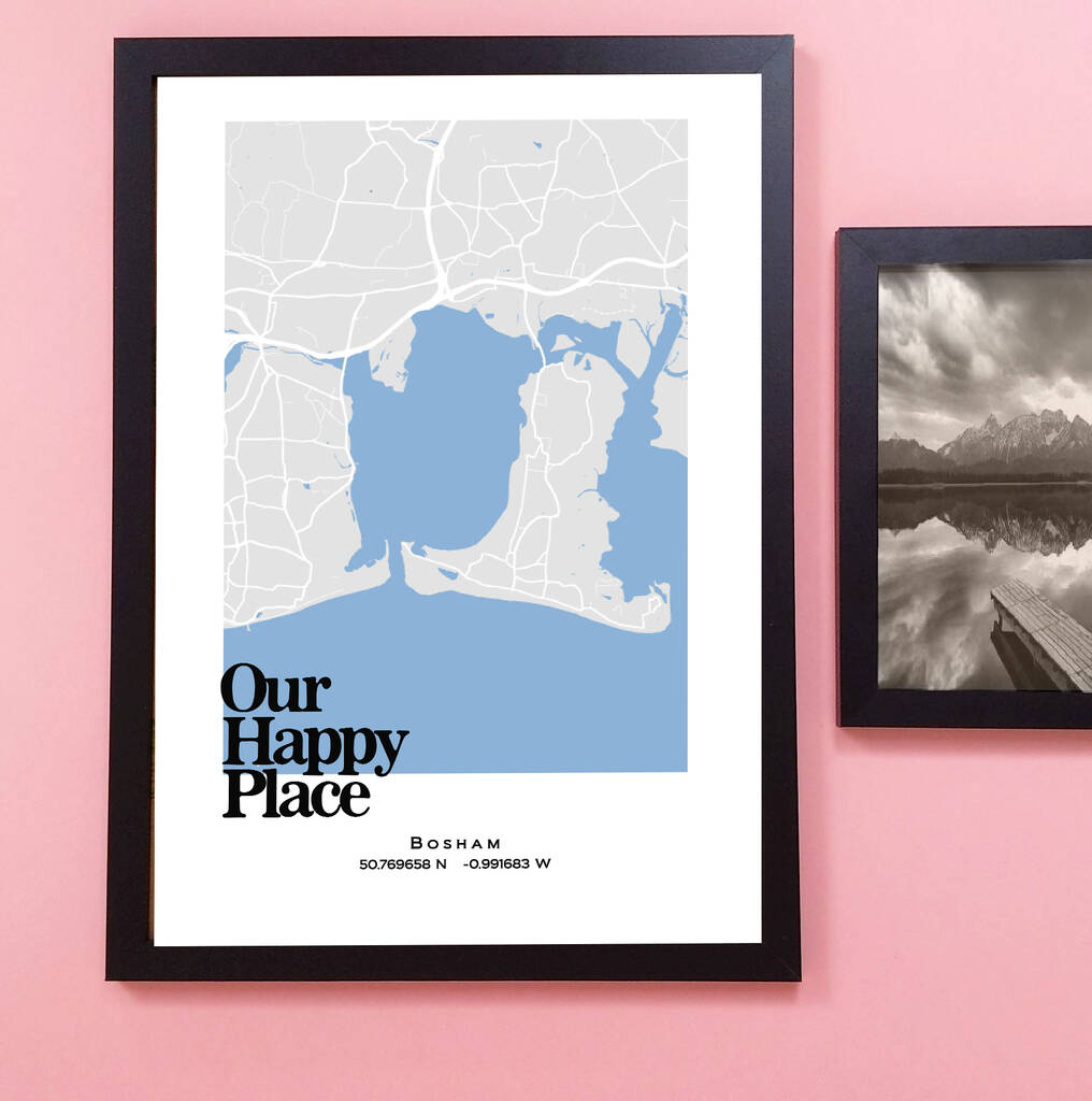 Personalised Map Of Your Favourite Place, 1 of 3