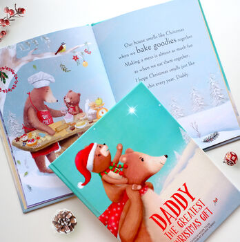 Personalised Christmas 'Greatest Gift' Daddy Book, 8 of 12