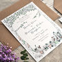 Garden Party Wedding Invitation, thumbnail 4 of 8
