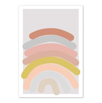 Abstract Rainbow Art Print, 3 of 3