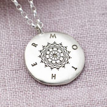 Personalised Sterling Silver Mother's Day Necklace, 3 of 5