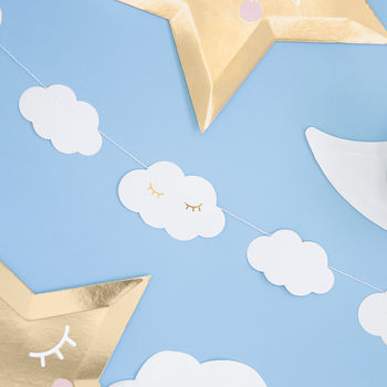 Cloud Shaped Garland, 2 of 2