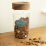 Personalised Cat Pet Treat Glass Storage Jar, thumbnail 2 of 8
