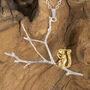 Squirrel On A Branch Pendant, thumbnail 1 of 3