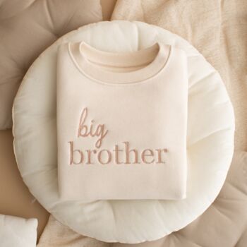 Big Brother Children's Natural Sweatshirt, 4 of 4