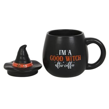 I'm A Good Witch After Coffee Topped Mug, 2 of 2