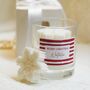 Personalised Christmas Snowflake Candle Gift Boxed, thumbnail 5 of 6