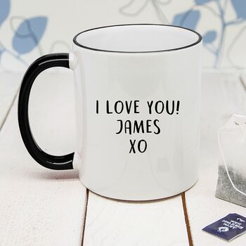 Personalised Romantic Pun Mug, 3 of 12