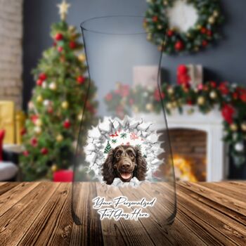Personalised Christmas Boykin Spaniel Break Through, 10 of 10