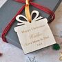 Personalised Christmas Present Decoration, thumbnail 1 of 4