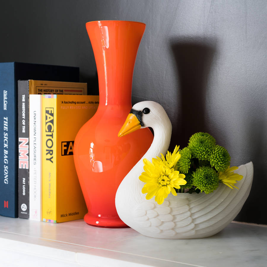 Swan Planter By I Love Retro