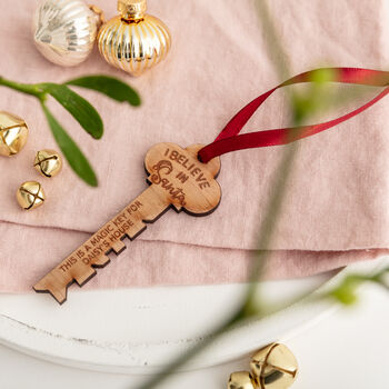 Personalised I Believe Santa's Magic Key, 2 of 2