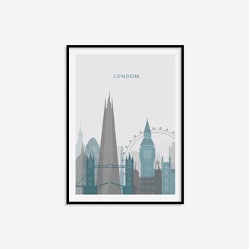 Minimalist London Travel Print, 2 of 8