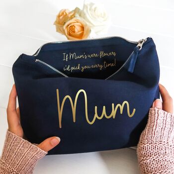 Personalised Mother's Day Gift | Custom Make Up Bag, 3 of 4