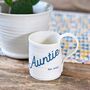 Auntie Personalised Porcelain Mug, thumbnail 2 of 7