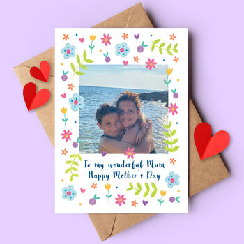Mother's Day Personalised Photo Card, 2 of 3