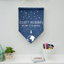 Personalised Child's Denim Space Pennant, thumbnail 3 of 4