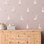 Fabric Geese Wall Sticker Set, thumbnail 2 of 6