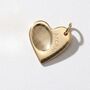 Personalised Heart Fingerprint Charm, thumbnail 1 of 10