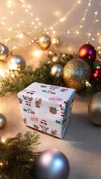 Secret Santa Christmas Wrapping Paper Sheets A3 Size X4, 2 of 4