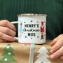 Christmas Enamel Mug With Nutcrackers And Ballerinas, thumbnail 2 of 7