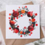 Christmas Wreath Card Pack, thumbnail 3 of 5