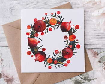 Christmas Wreath Card Pack, 3 of 5