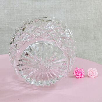 Antique Olive Oil / Vinegar Decorative Stuart Crystal Glass Bottle ~ 14, 6 of 9