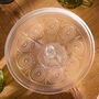 Gallano Glass Cake Stand, thumbnail 3 of 5