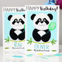 Personalised Panda Relation Birthday Card, thumbnail 7 of 11