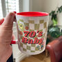 Personalised 70's Baby Decade Mug Birthday Gift, thumbnail 4 of 5