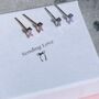 Amethyst Gemstone Stud Earrings Gift For Her, thumbnail 1 of 4