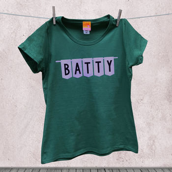 Batty Tshirt For High Flying Older Women, 2 of 4
