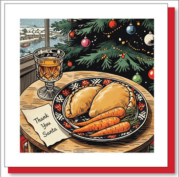 Pasty For Santa, A Cornish Christmas Card, 7 of 7