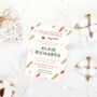 Personalised Father Christmas Santa Nice List, thumbnail 4 of 5