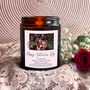 Valentine’s Day Gift Personalised Photo Candle, thumbnail 1 of 3