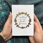 Sisters Are Best Friends Gold Foil Greeting Card, thumbnail 2 of 3