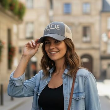 Equestrian Baseball Cap For Horse Riders, 10 of 11