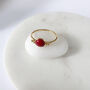Boho Coral Ring, thumbnail 1 of 5