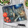 Lunar Enclave Textured Glass Chopping Board, thumbnail 2 of 8