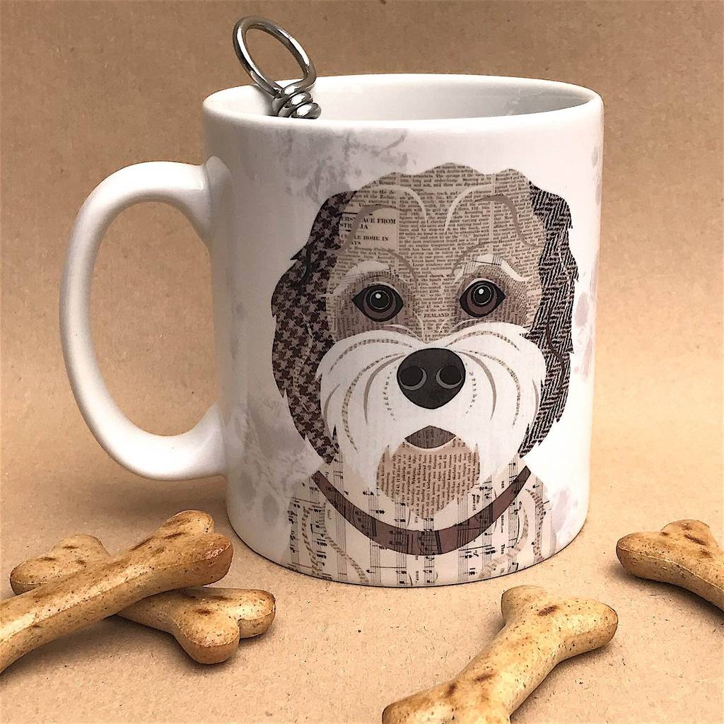 Buff Cockapoo Dog Mug By Simon Hart | notonthehighstreet.com