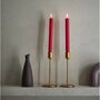 LED Chandelier Candles In Red | Set Of Two, thumbnail 2 of 2