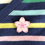 Kawaii Sakura Cherry Blossom Flower Pin, thumbnail 1 of 6