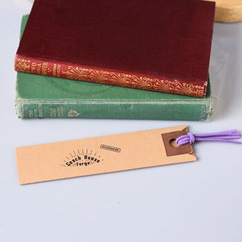 9th Anniversary Copper Bookmark. Available In A Choice Of Designs, 9 of 11