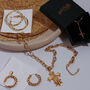 18 K Gold Cross Pendant Necklace, thumbnail 3 of 7